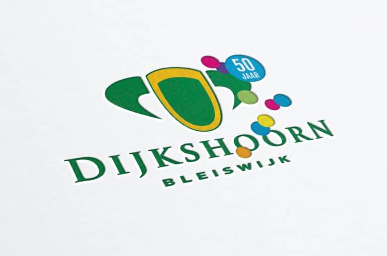 Dijkshoorn Bleiswijk logo 50 jaar
