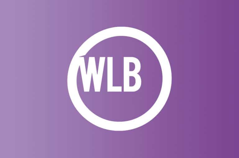 WLB logo paars