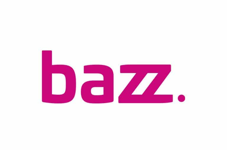 bazz. logo roze